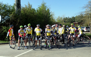 Superbe sortie club dans le Beaujolais le 8 avril