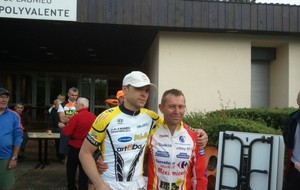 Cédric du CCL vainqueur en 1ère, avec François Bonhomme de Meximieux vainqueur en 2ème.