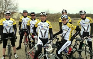 En 3ème Bruno, Jean-Noël, Mathis, Michel, thomas, Pascal participaient à la course. Seul Michel se mêla à la lutte pour la 5ème place battu au sprint il termine 6ème et premier coureur de l'Ain.