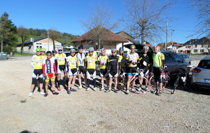 Traditionnelle photo de groupe avant le départ