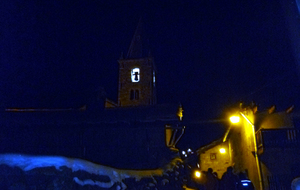 En remontant vers l'église