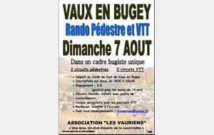 La Randonnée Pédestre et VTT des Vauriens