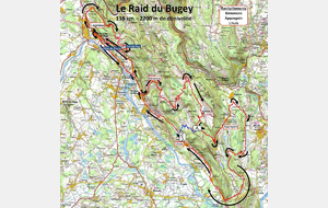 Cyclosportive &quot;Le Raid du Bugey&quot; à Lagnieu