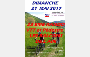 Randonnée des Balcons de l'Ain