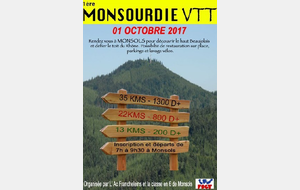 1ère Monsourdie VTT à Monsols