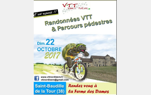 VTT Nord-Isère à Ste Baudille de la Tour
