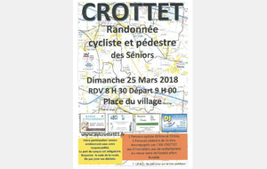 Rando des Séniors à Crottet