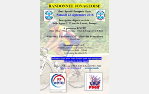 Randonnée Jonageoise