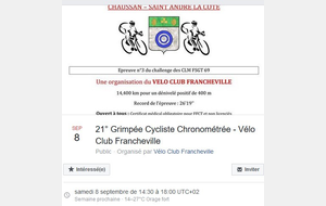 21ème Grimpée de Chaussan