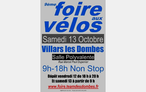 Foire aux Vélos de Villars-les-Dombes