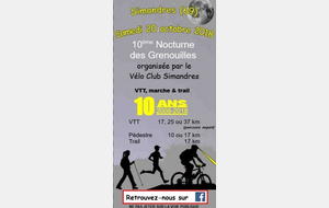 La 10ème Nocturne des Grenouilles à Simandres (69)
