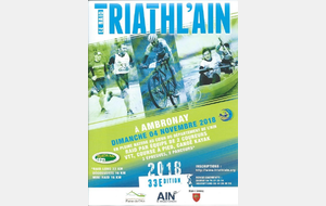 33ème Triathl'Ain à Ambronay