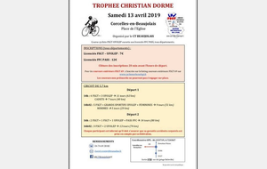 Trophée Christian Dorme à Corcelles en Beaujolais