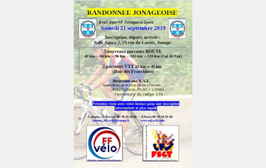 Randonnée Jonageoise