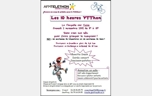 Les 10 heures VTThon à La Chapelle sur Coise (69)