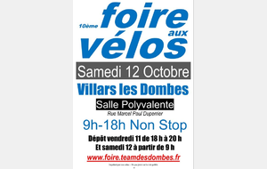Foire aux vélos de Villars les Dombes