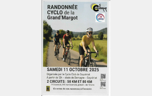 Randonnée cyclo de la Grand' Margot