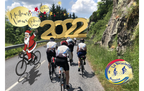 Echange de voeux 2022 avec la Bicyclette Bruzoise