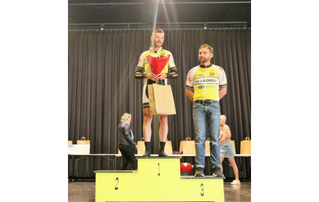 Raid du Bugey 2022 - Patrice le podium au général et la gagne dans sa catégorie, Alexandre 3° dans sa catégorie !